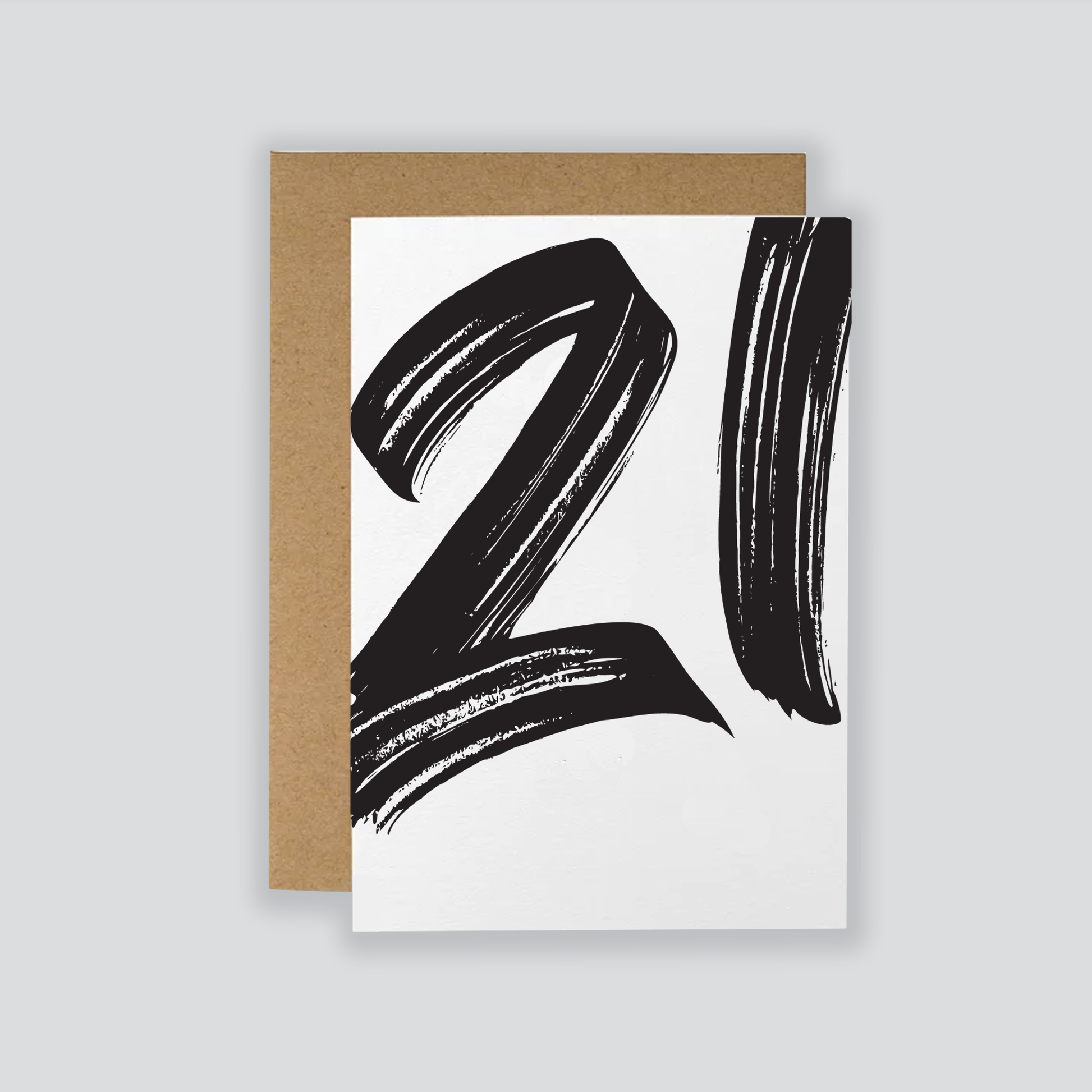 21 Monochrome Card