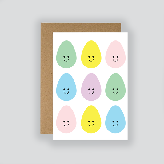 Multi Easter Egg Card