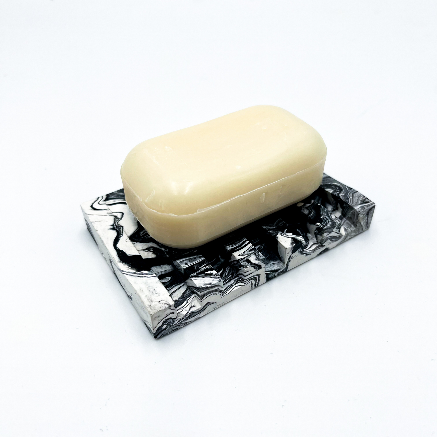 Marble Effect Jesmonite Soap Tray