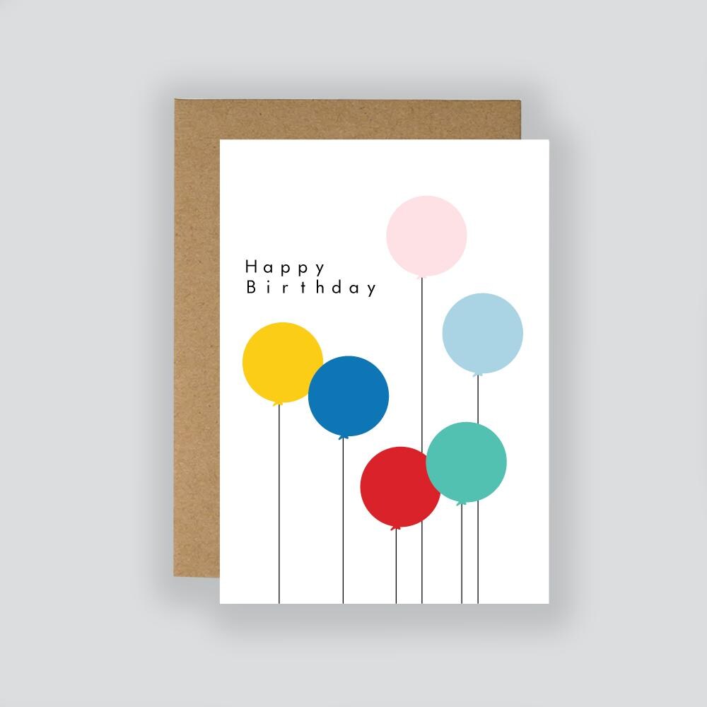 Happy Birthday Card Bundle / Birthday Card / Modern Card / Alternative Card / Card For Him / Card For Her / Blank Card