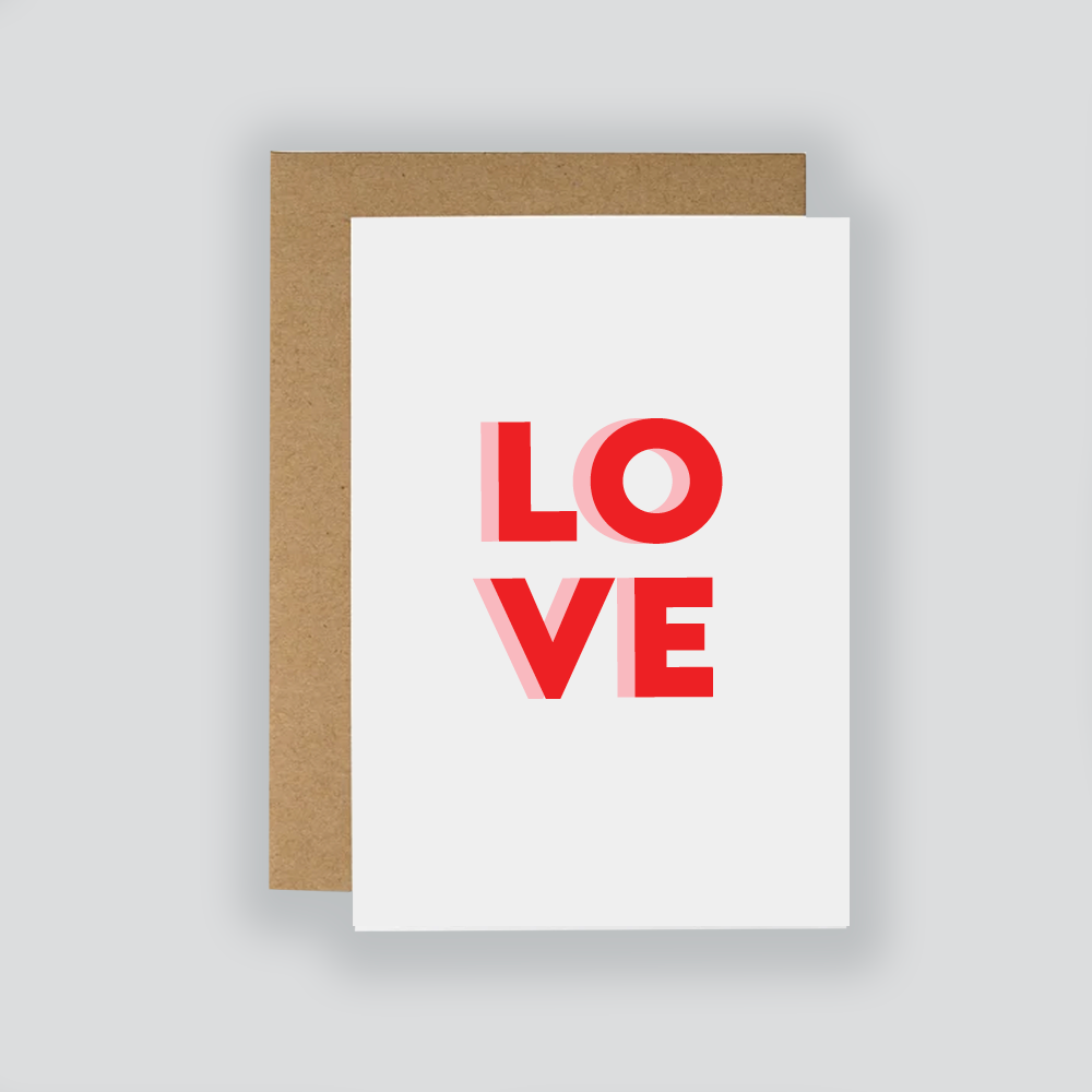 Love Blank Card - Fruit Salad Studio