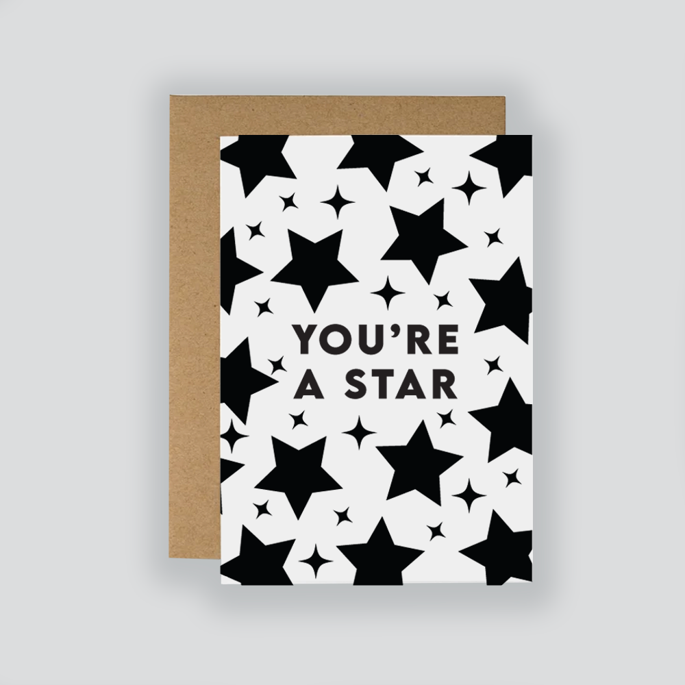 You're A Star Card